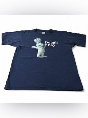 Vintage 90s Pillsbury Doughboy Promo Shirt Size Large